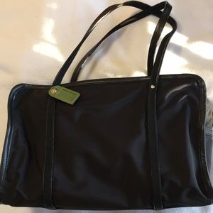 Kate Spade black nylon handbag